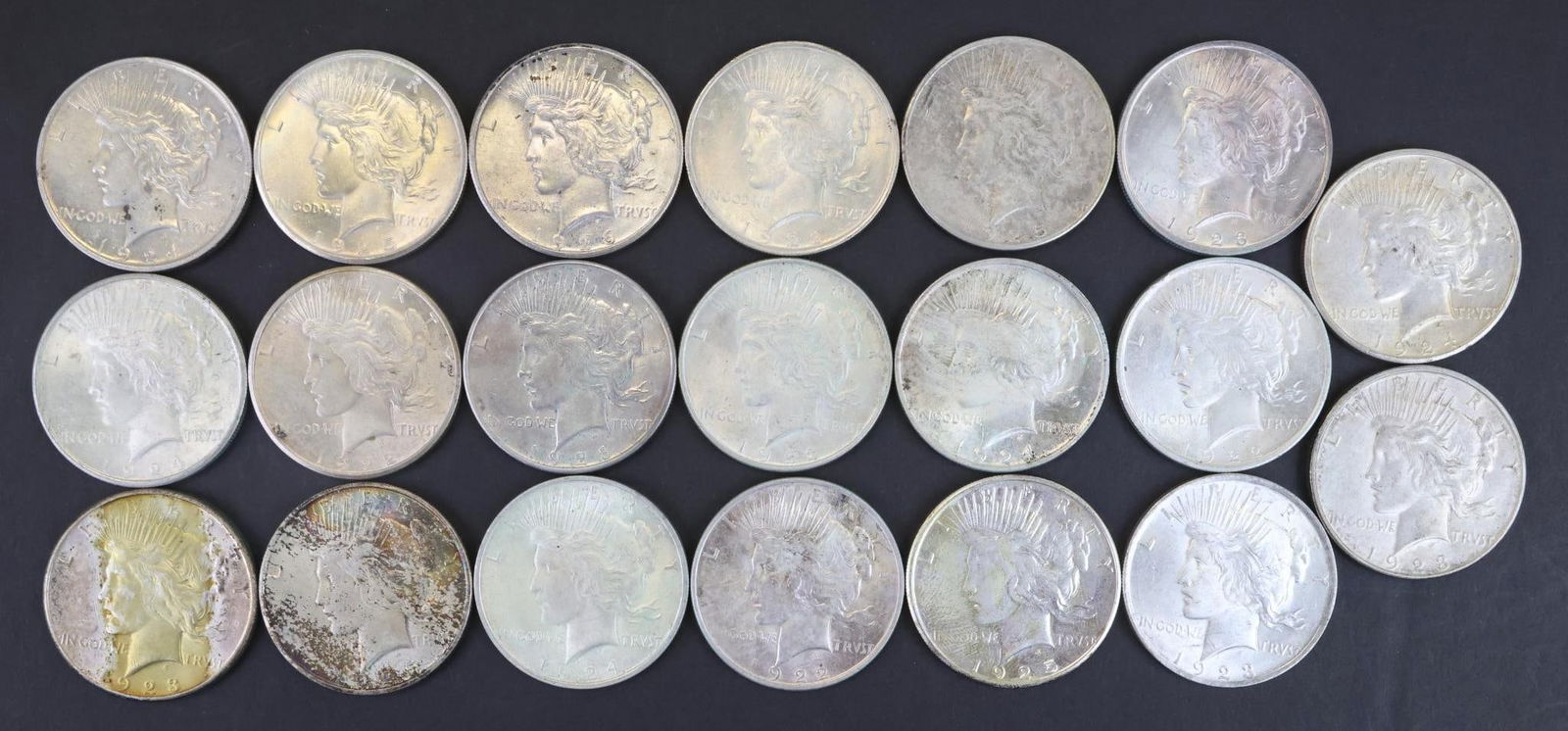 PEACE DOLLARS (1 of 8)