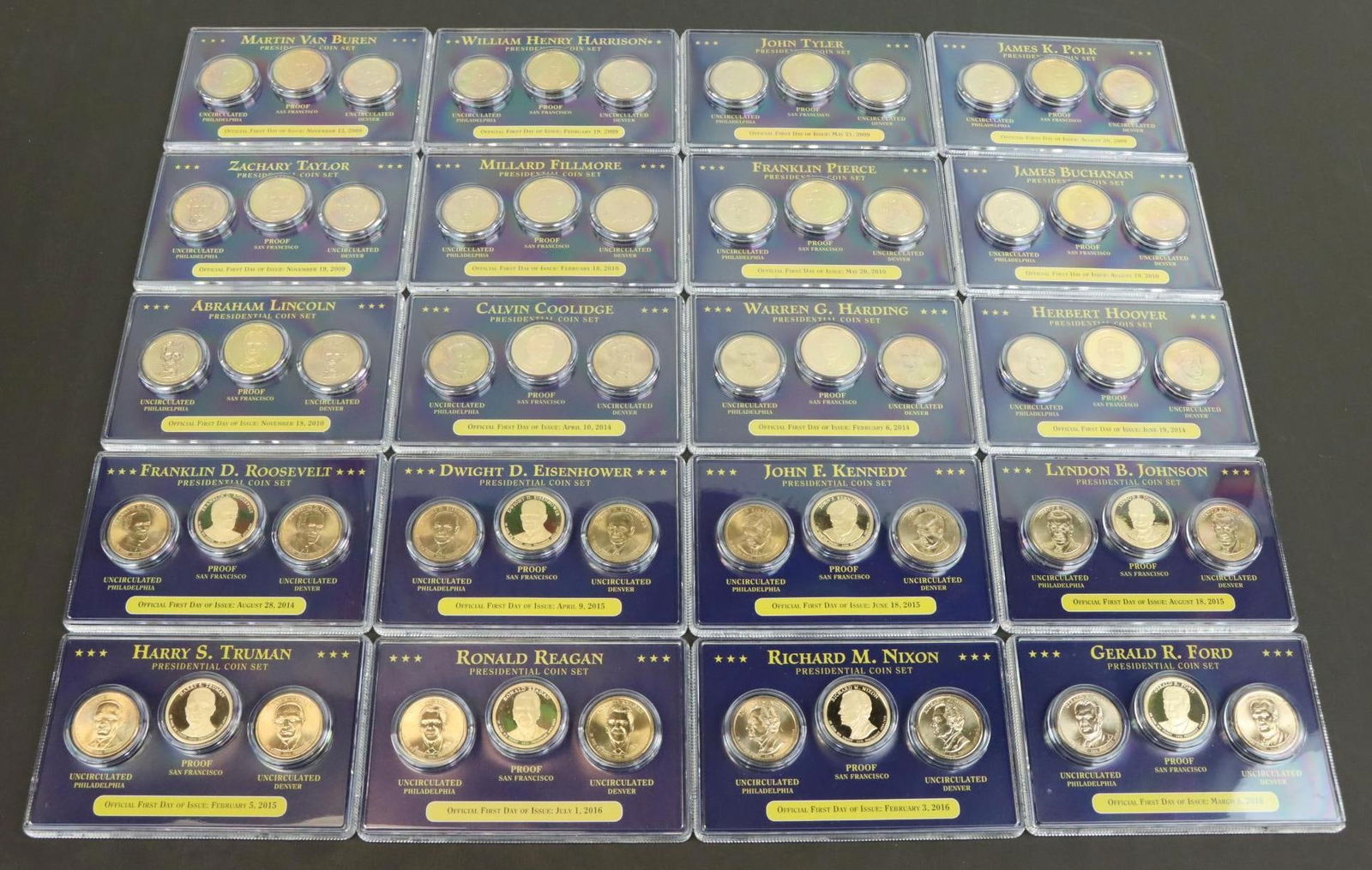 PRESIDENTIAL DOLLARS: (1 of 7)