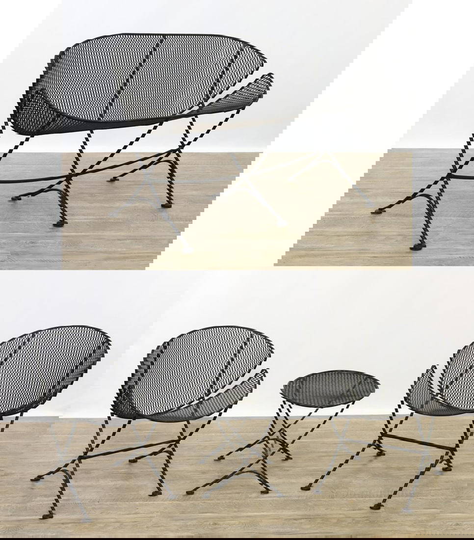 Mauricio Tempestini For Salterini Orange Slice Patio Furniture Auction