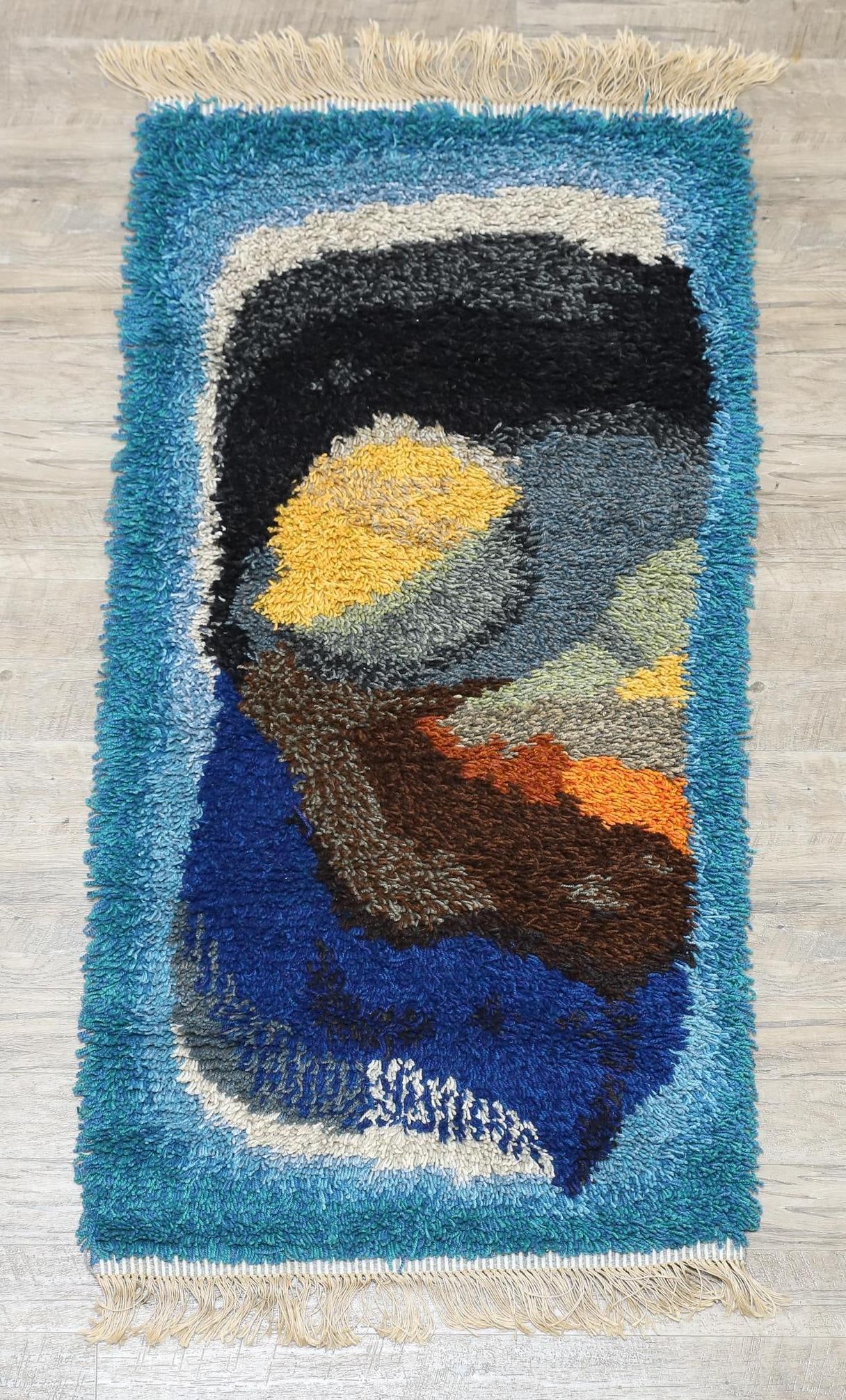 Scandinavian Rya Rug (1 of 8)