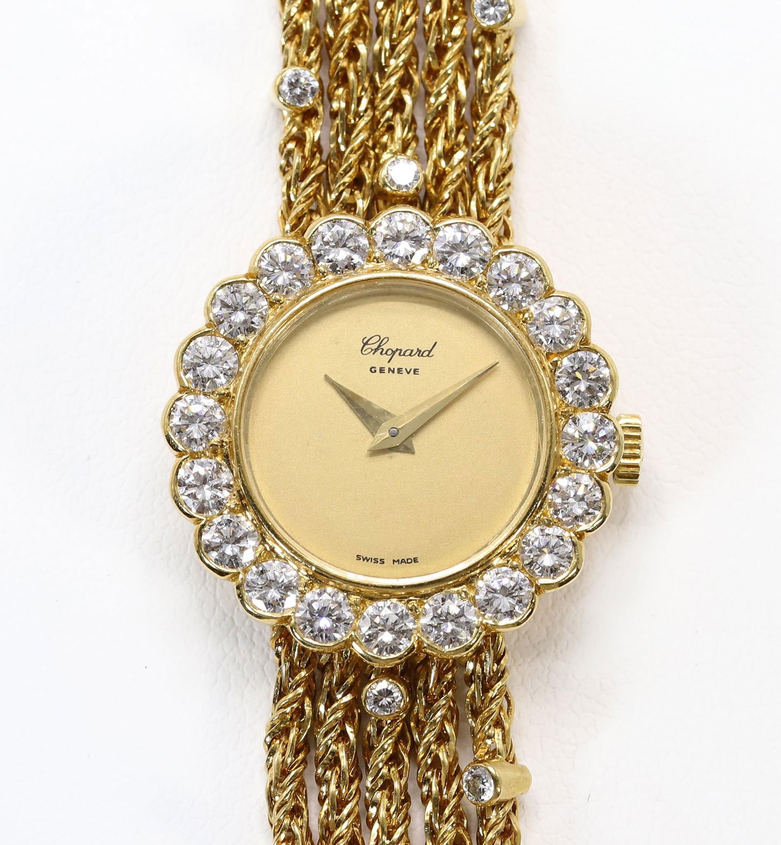 Chopard 18k YG and Diamond Watch (1 of 13)