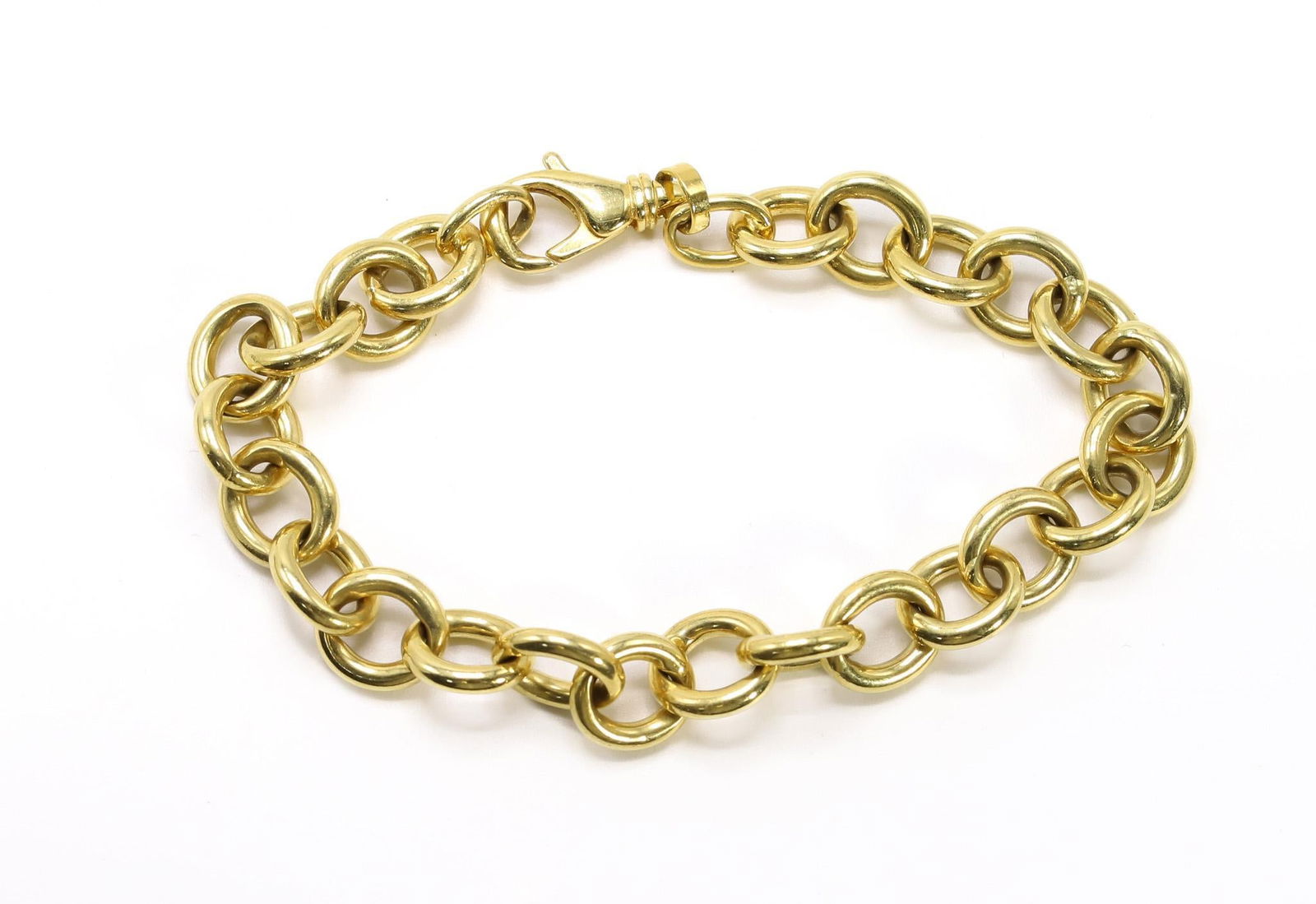 14k Yellow Gold Chainlink Bracelet (1 of 5)