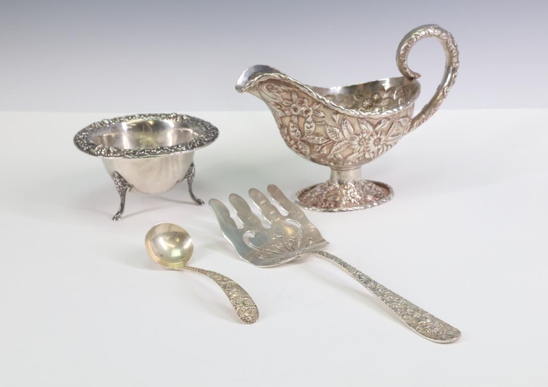 Kirk Repousse Sterling Silver Tablewares (1 of 20)