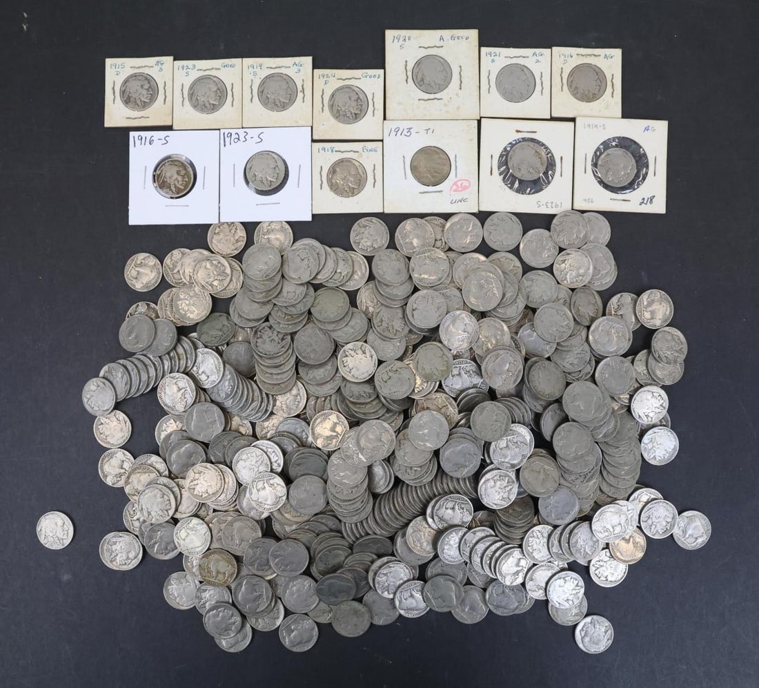 BUFFALO NICKELS (1 of 8)