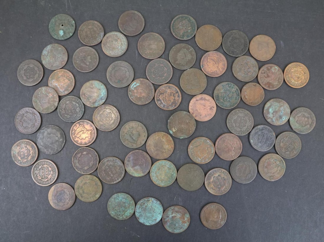 LARGE CENTS (1 of 6)