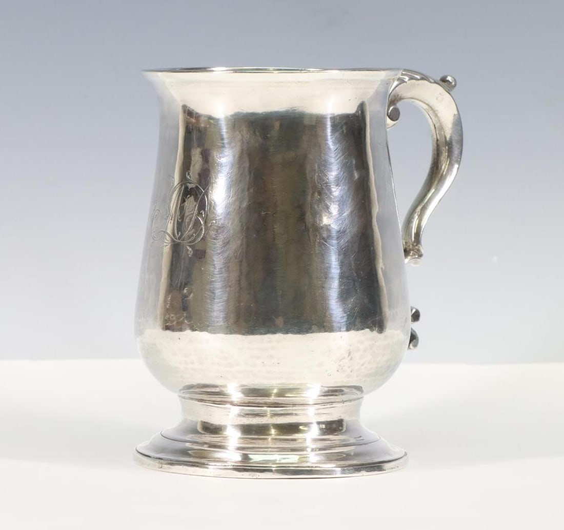 Georgian British Sterling Silver Tankard (1 of 9)