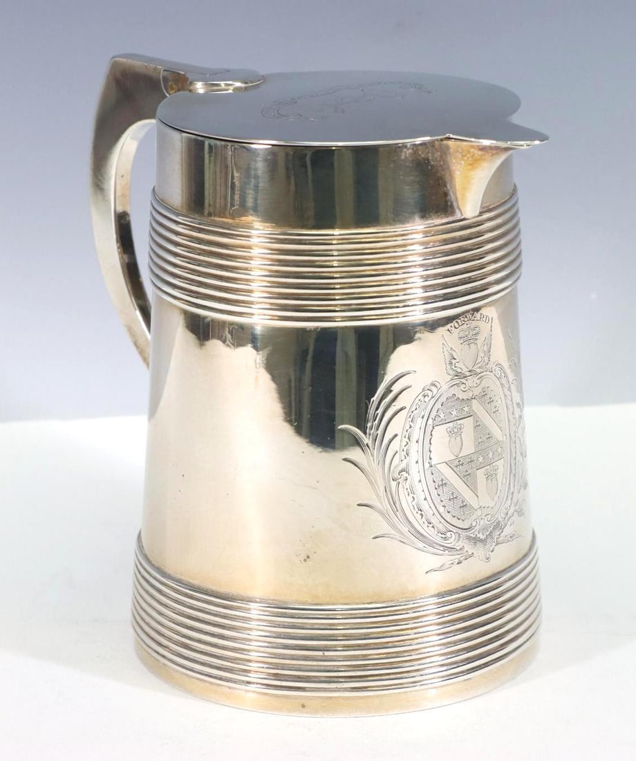 Georgian British Sterling Silver Flagon (1 of 9)
