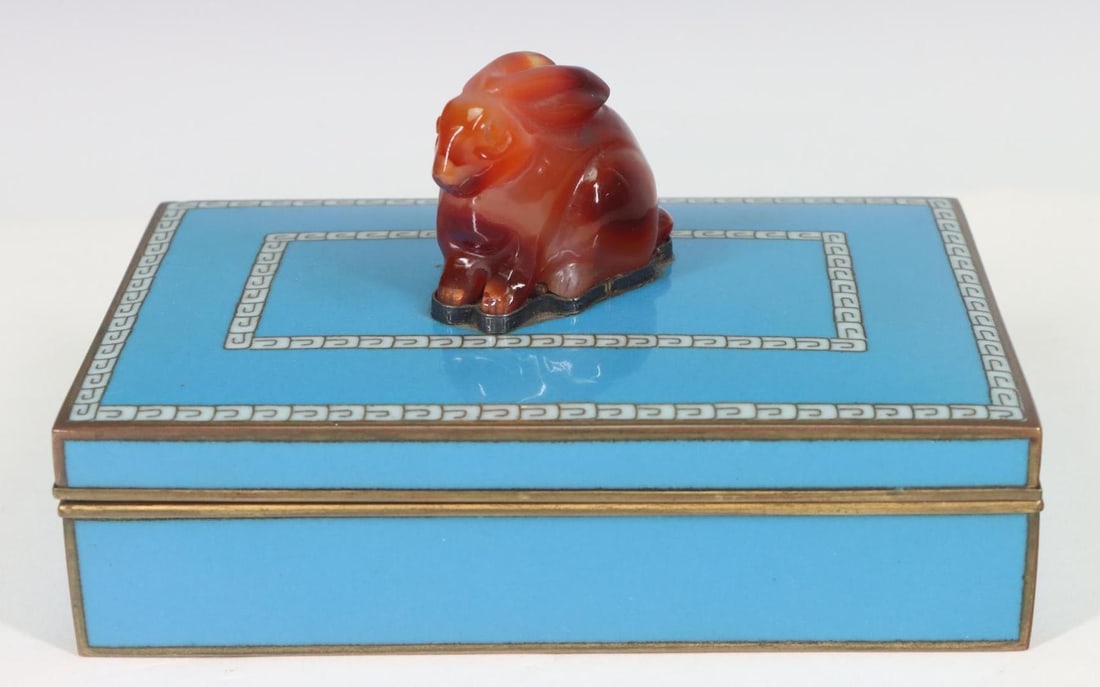 Inaba Japanese Enameled Box (1 of 12)