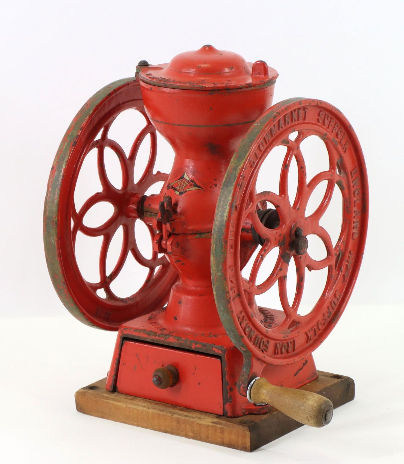 Suffolk Double Wheeler Coffee Mill (1 of 6)