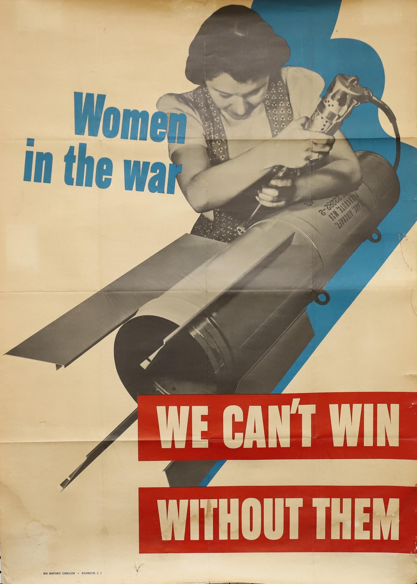 World War II Poster-Woman Workers At War (1 of 10)
