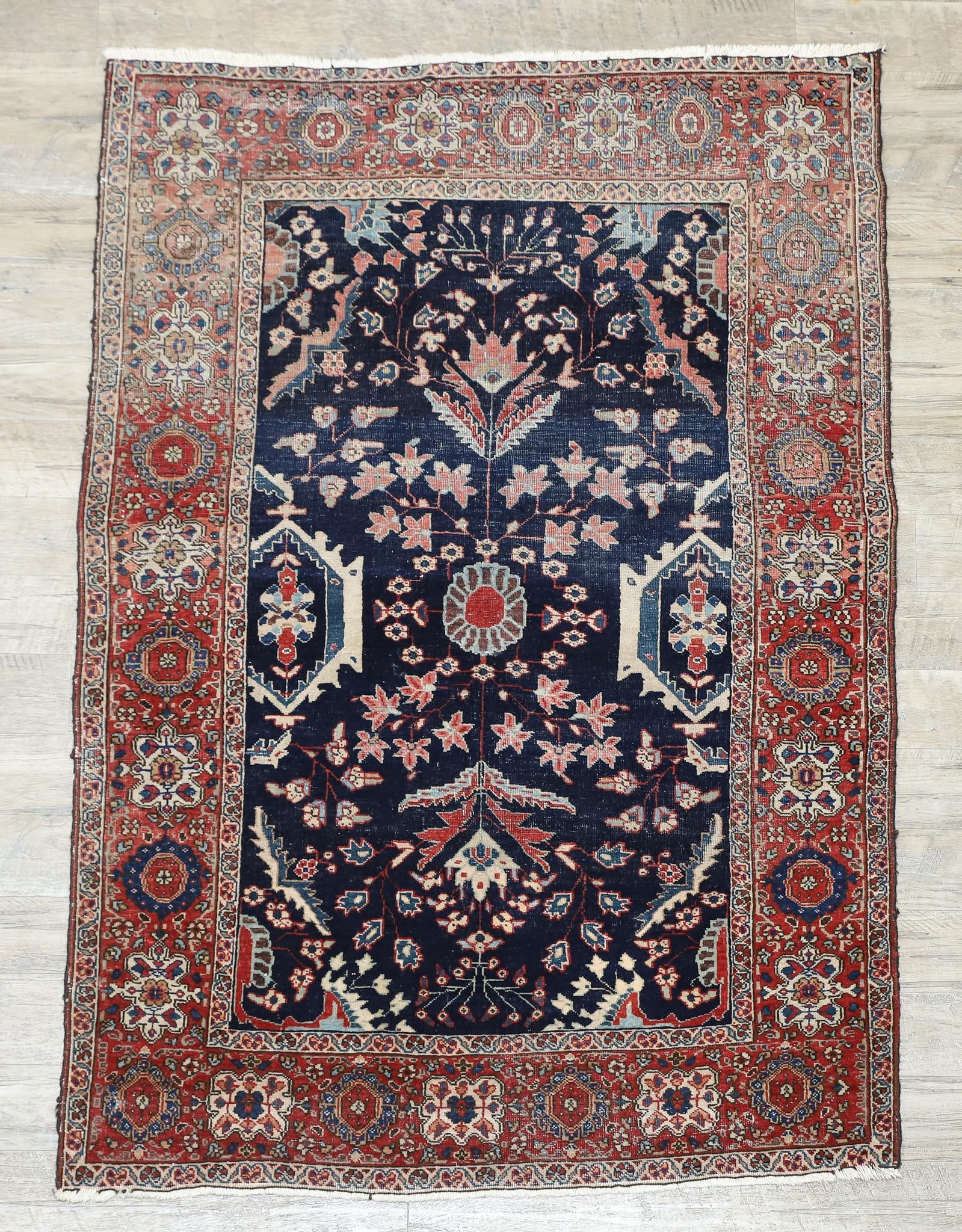 Kashan Persian Area Rug (1 of 11)
