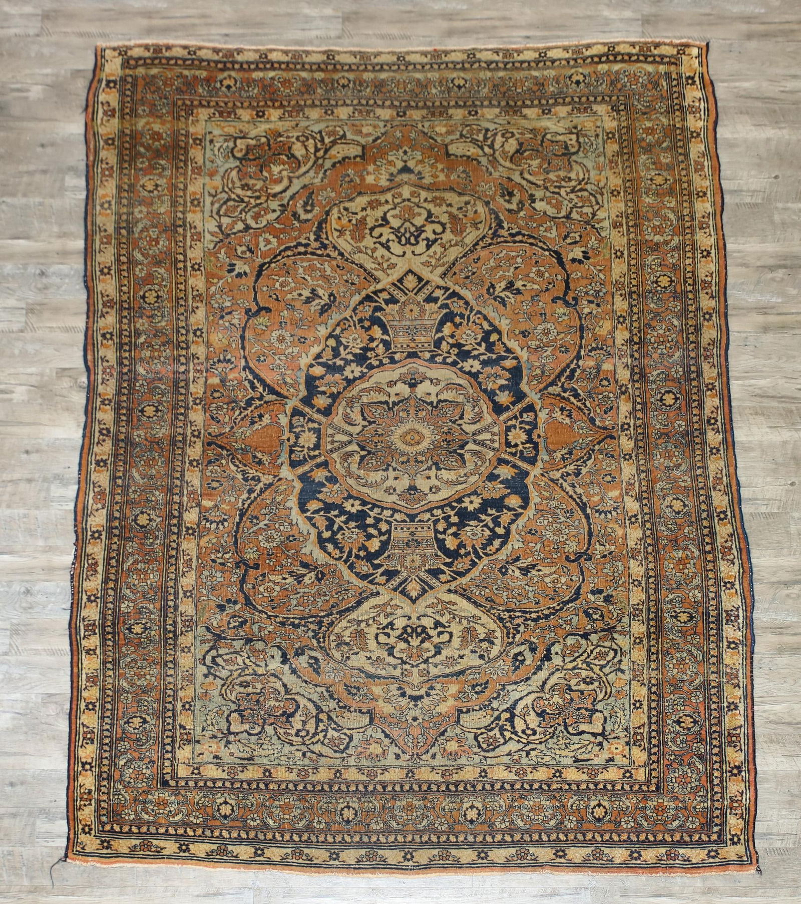 Sarouk Farahan Persian Area Rug (1 of 15)