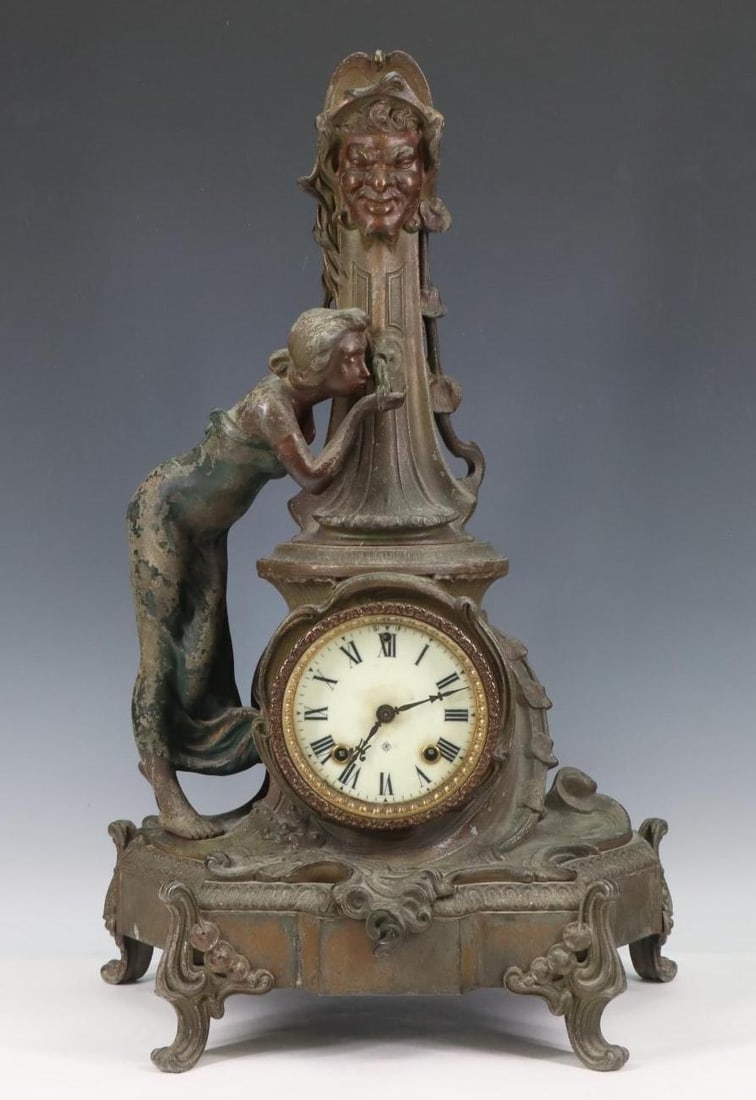 Ansonia Art Nouveau Mantle Clock (1 of 14)