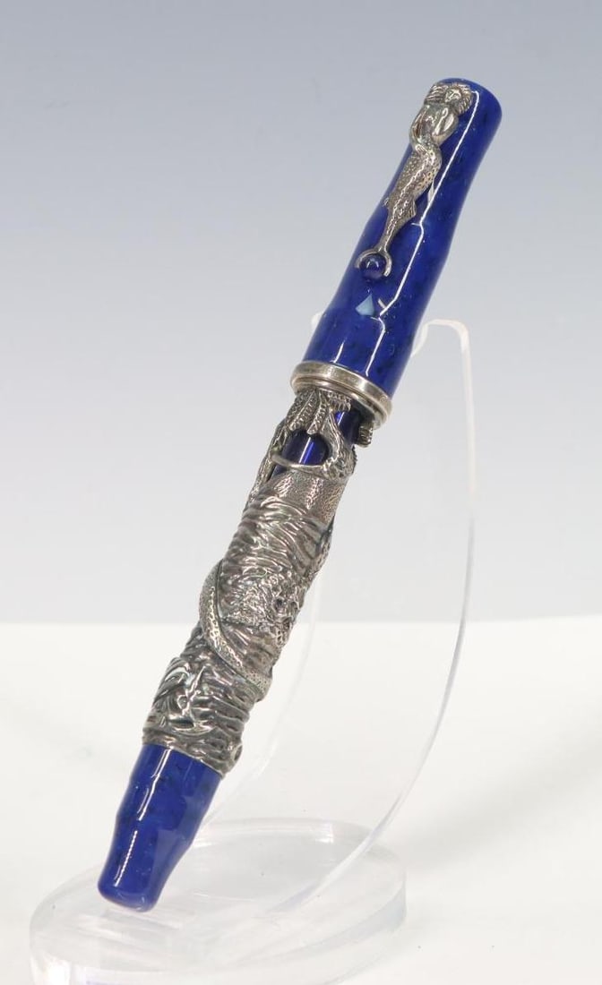 Montegrappa, Mermaid (La Sirena), Sterling Silver Roller Ball Pen (1 of 12)