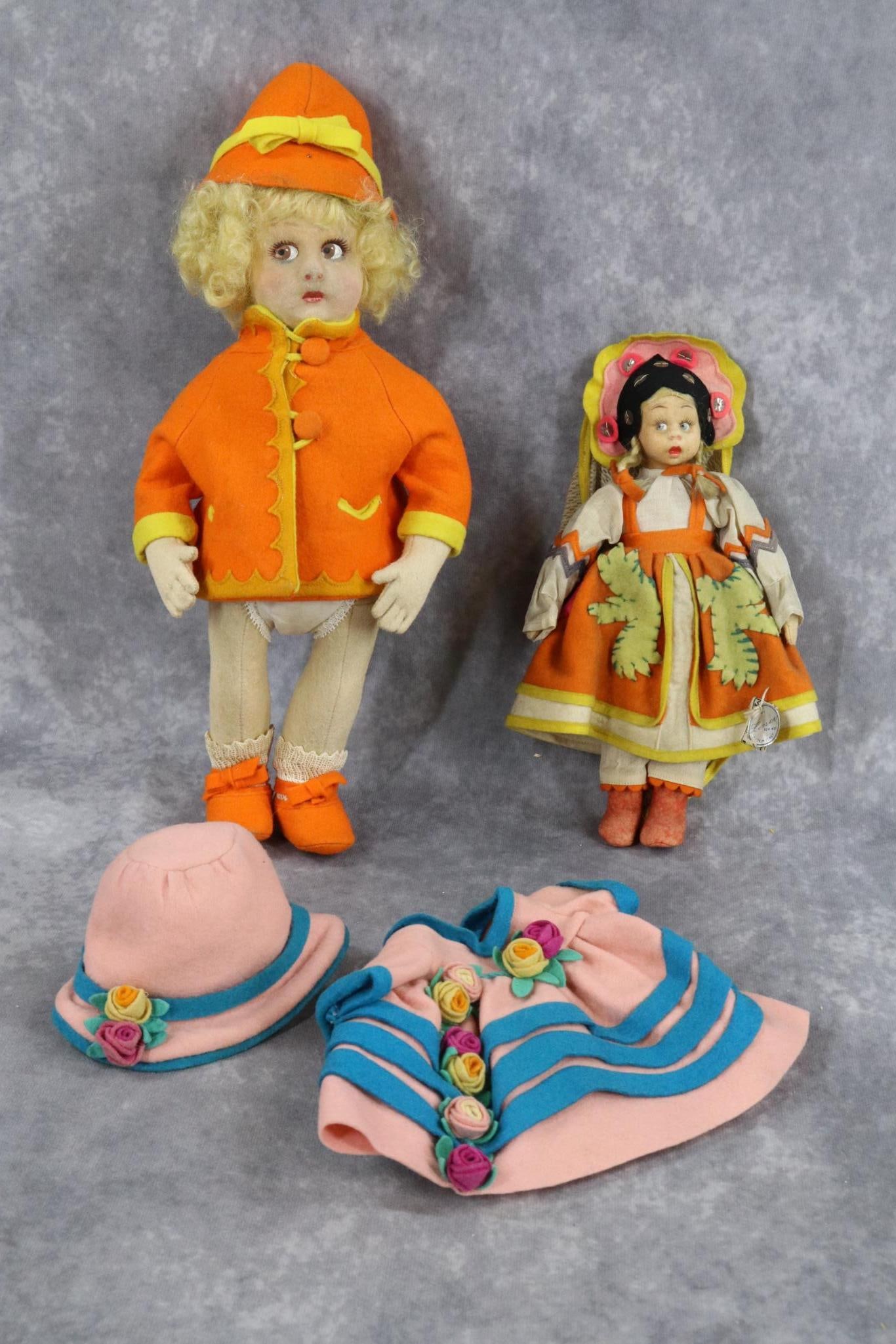 CLOTH DOLL(S). (1 of 10)