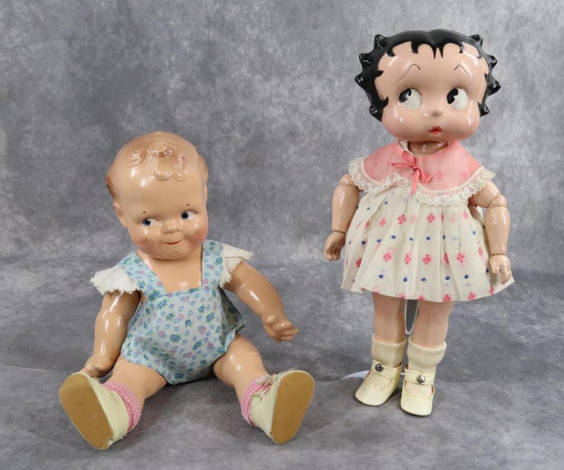 COMPOSITION - CHARACTER DOLLS. (1 of 13)