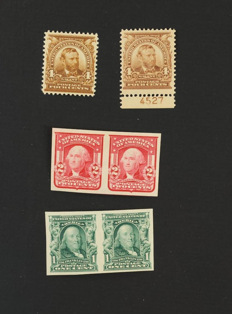 US Stamps #314, #320, #303 (1 of 2)