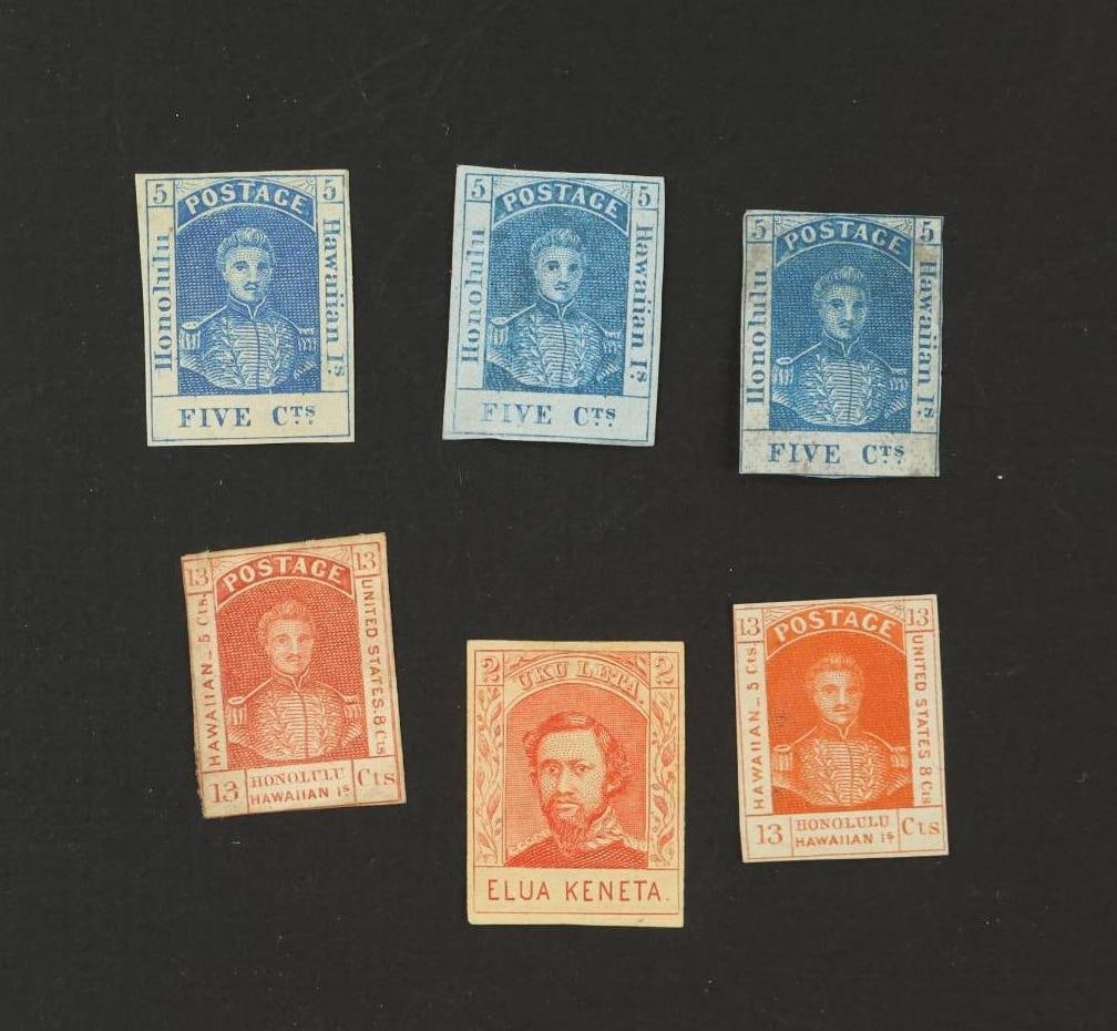 US Stamps Hawaii #10. #11, #29 (1 of 1)