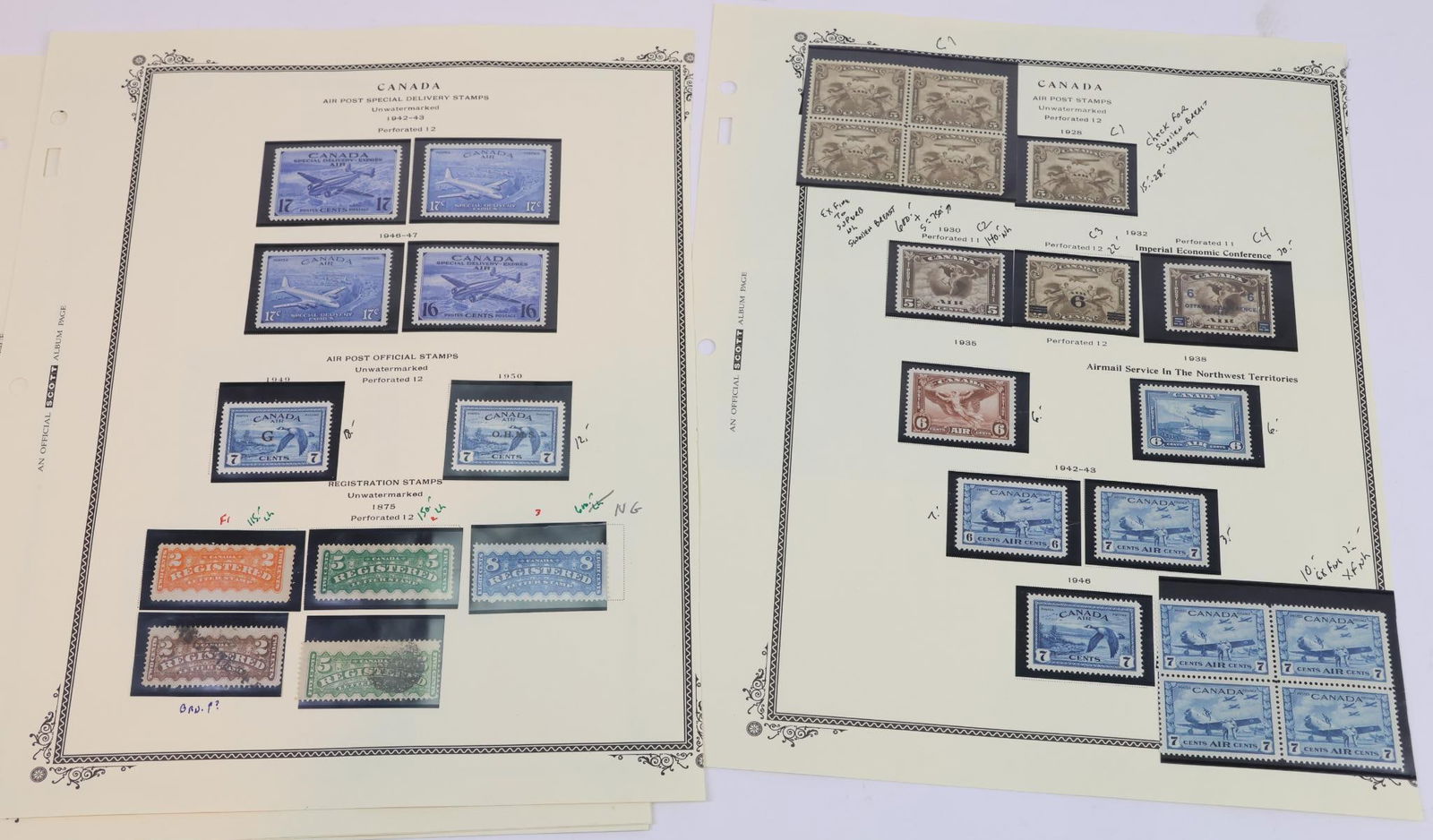 Worldwide Stamps, Canada Airs to Postage Dues (1 of 11)