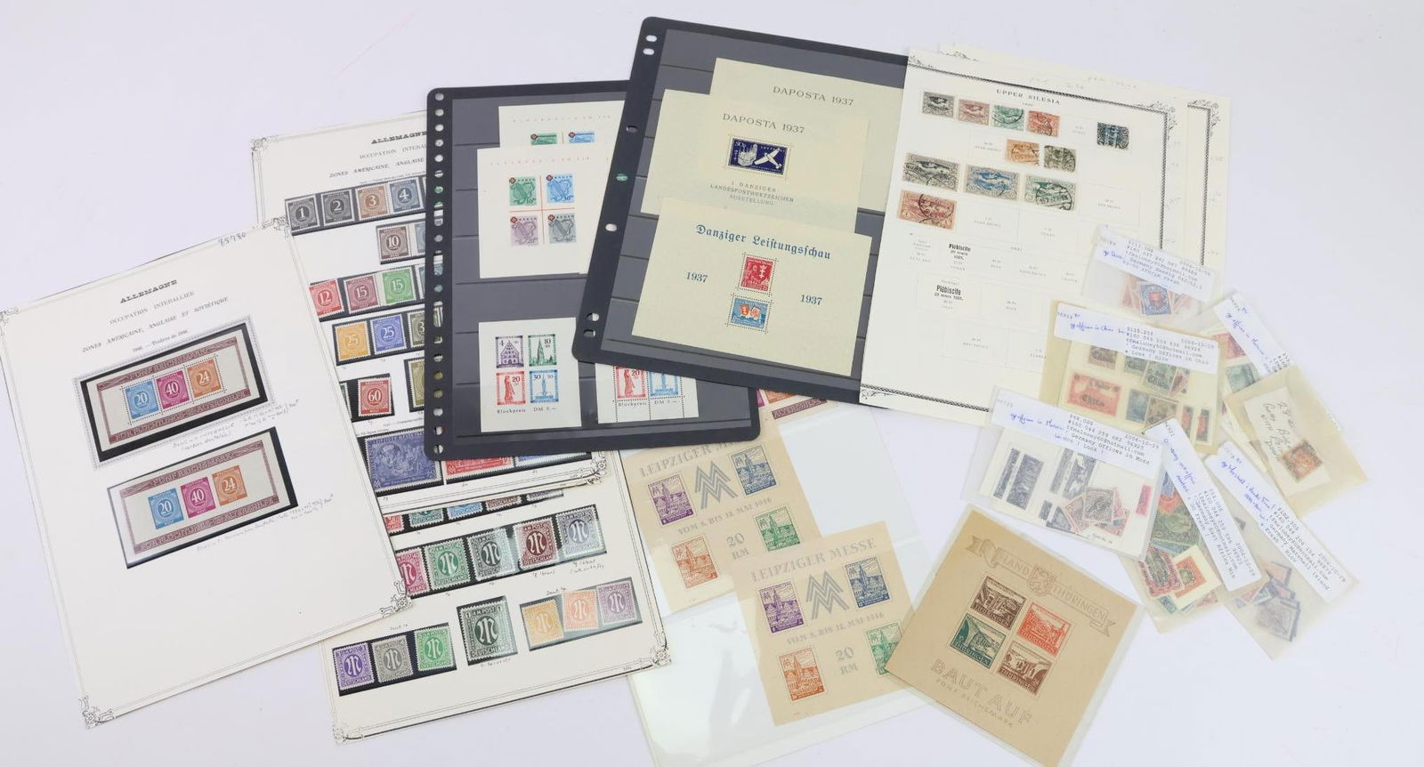 Worldwide Stamps, Germany Territories Plus Souvenir Sheets (1 of 9)