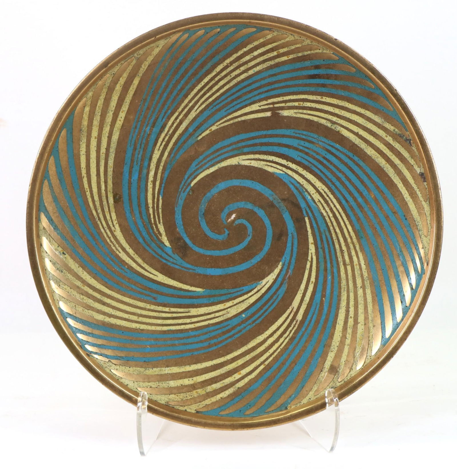 Etienne-Henri Martin Bronze Decorative Plate (1 of 6)