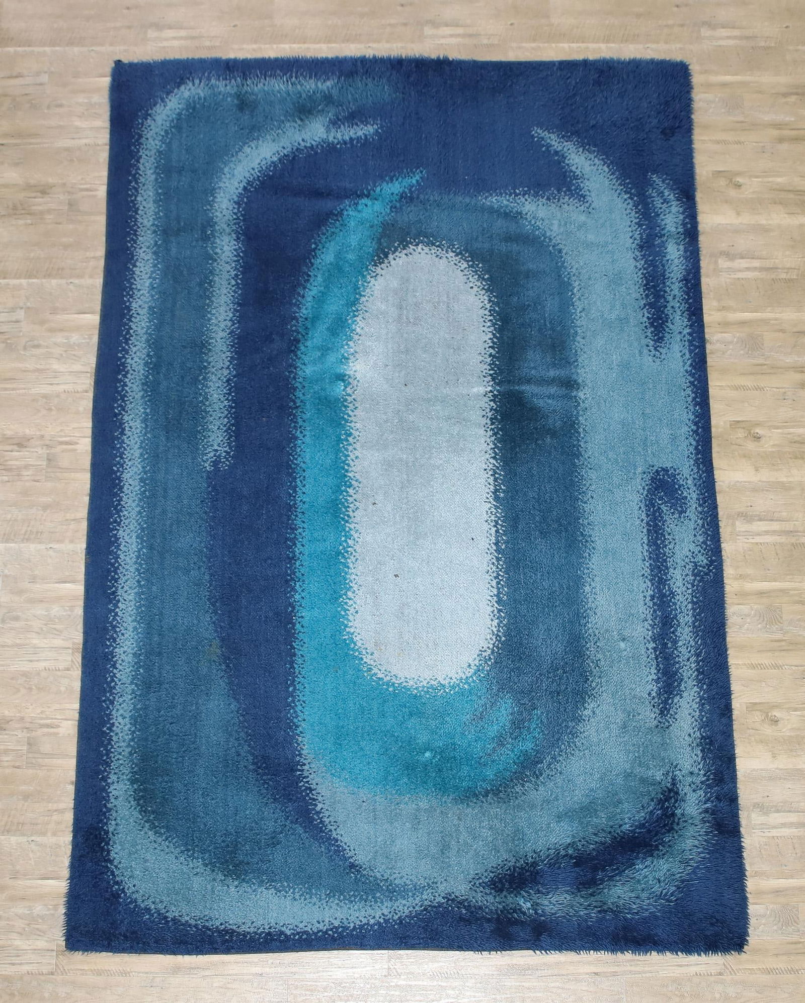 Scandinavian Mid-Century Rya Shag Rug (1 of 11)