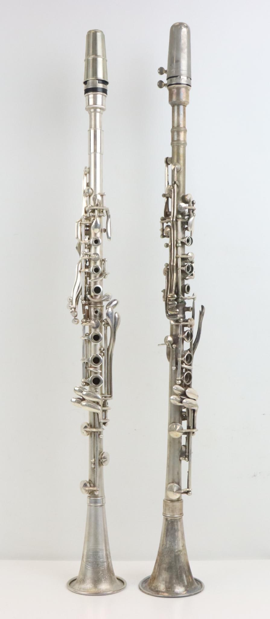 Lot of 2 Metal Clarinets (1 of 20)