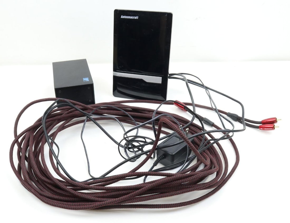 Audio Interface Inc Step Up Transformer and Indoor Antenna (1 of 9)