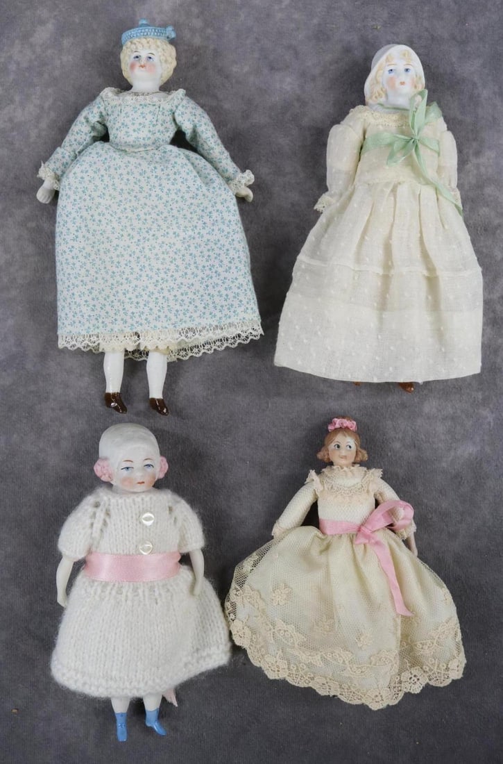 BISQUE DOLLS 12" AND UNDER. (1 of 13)