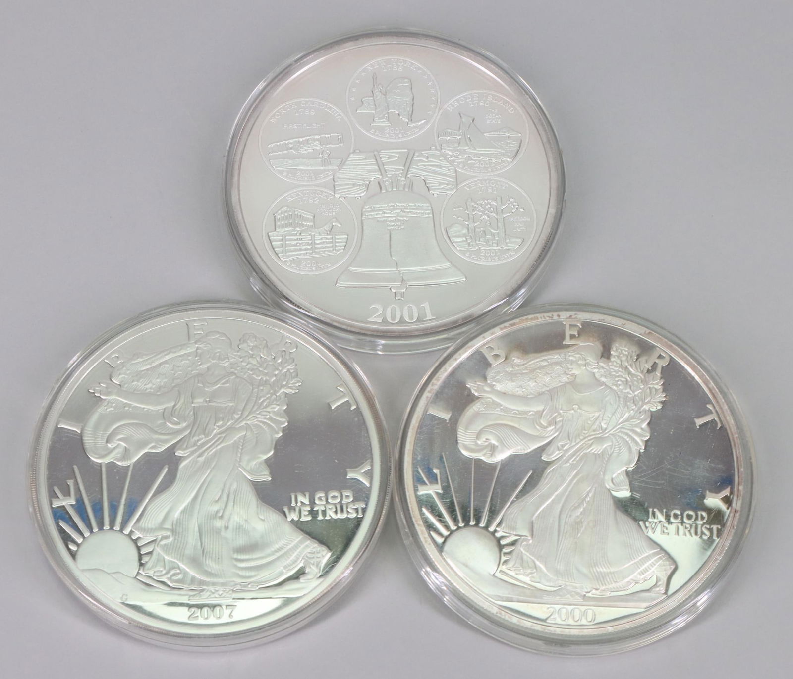 Oversized .999 Silver Rounds (1 of 10)