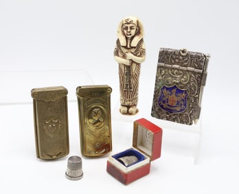 Souvenir Needle Cases and Chatelaine Accessories