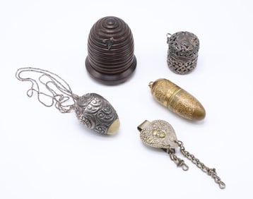 Thimble Holders and Chatelaine Clip