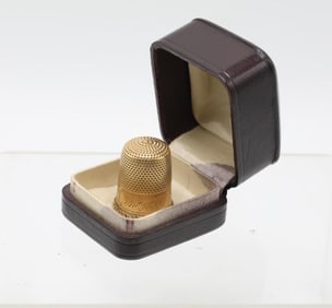 14k Gold Thimble