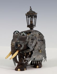 Sri Lankan Silver Elephant Souvenir