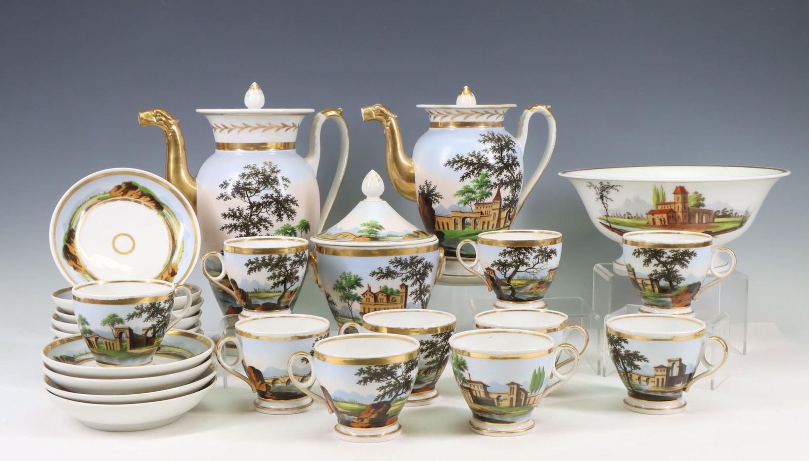 Manner of Tucker Porcelain Coffee Service (1 of 16)