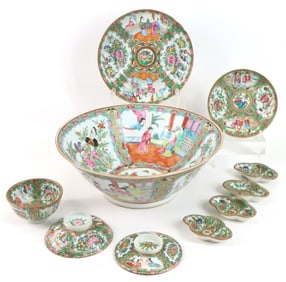 Chinese Rose Medallion Porcelain