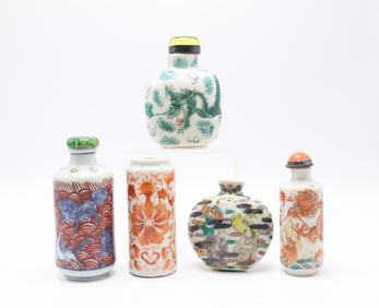 Porcelain Snuff Bottles