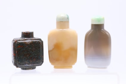 Jasper Snuff Bottles