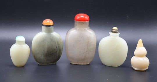 Jade Snuff Bottles