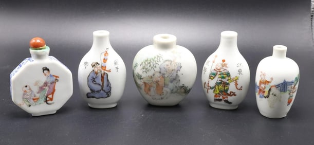 Porcelain Snuff Bottles