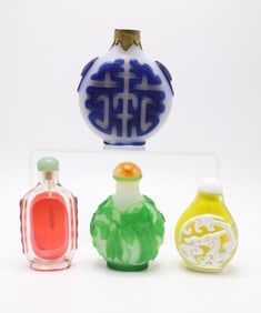 Peking Glass Snuff Bottles