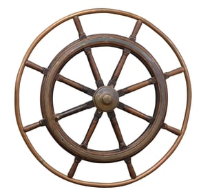 Nautical Ship's Wheel