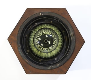 Wilfred O. White and Sons Ship's Compass