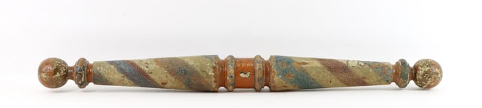 American Folk-Art Barber Pole