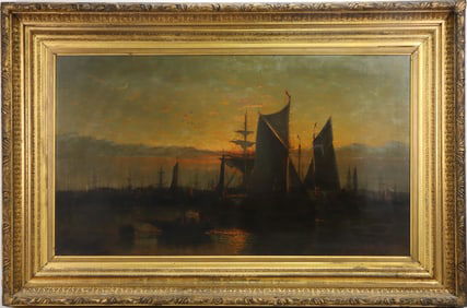 Oil on Canvas, Signed