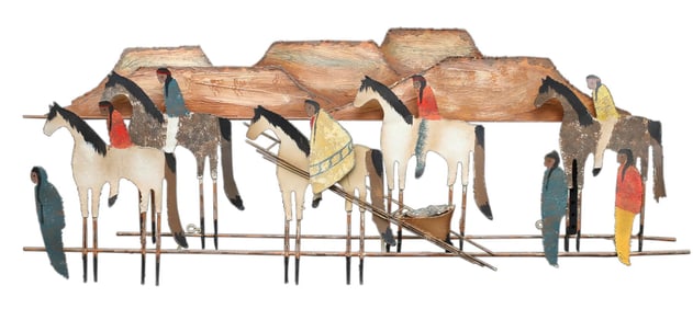 Curtis Jere Wall Sculpture