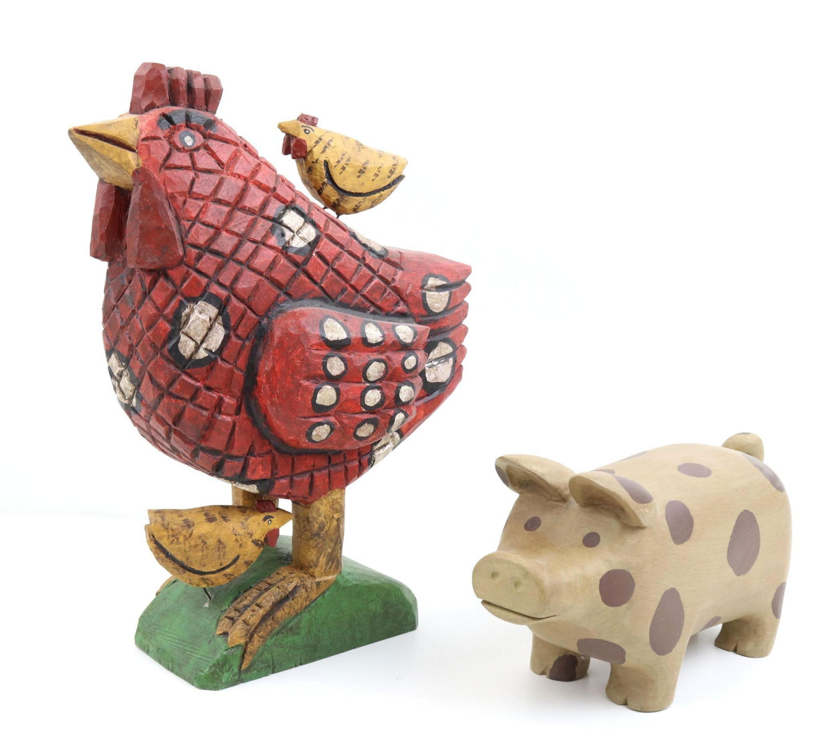 Folk Art Farm Animals (1 of 13)