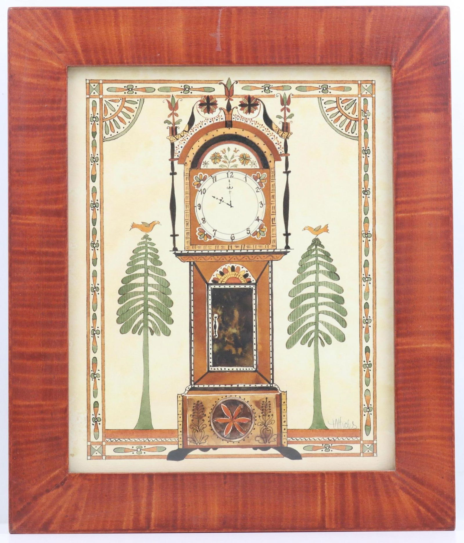 Teresa Hicks Fraktur Folk Art (1 of 8)