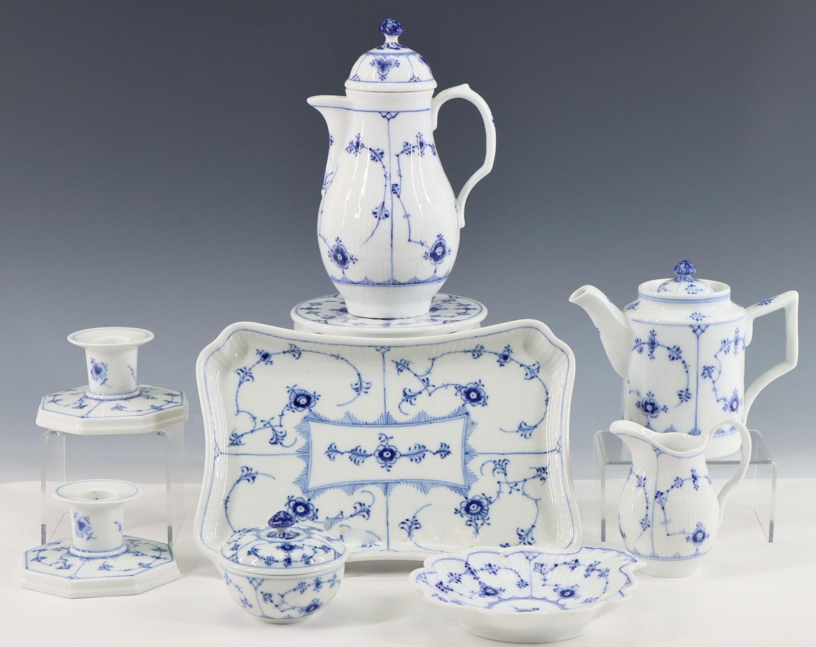 Royal Copenhagen "Blue Fluted - Plain" Dessert Wares (1 of 9)