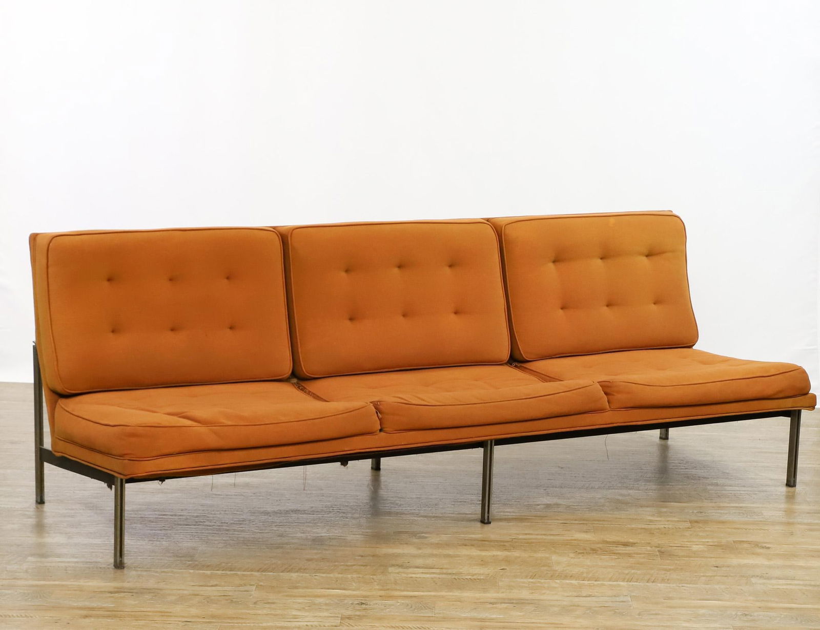 Florence Knoll Model 53 Parallel Bar Sofa (1 of 15)